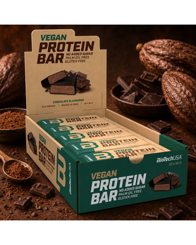 BioTech Vegan Bar - 20x 50g