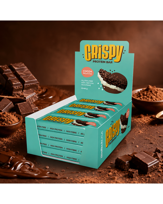 BioTech Crispy Protein Bar 16x40g