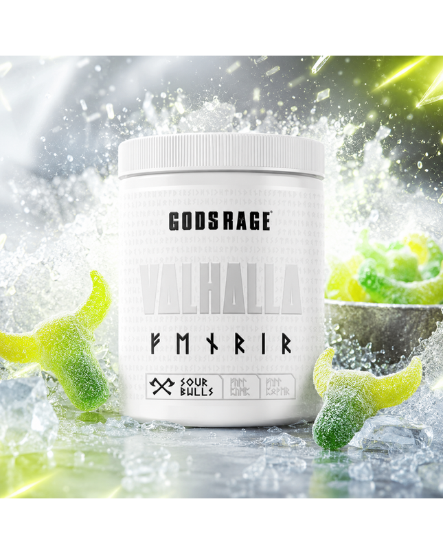 GODSRAGE Valhalla Fenrir White Pump 500g