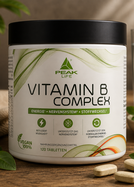 Peak Vitamin B Complex 120 Kapseln