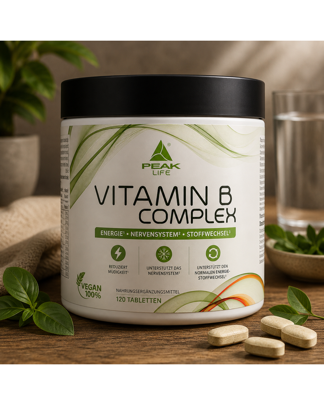 Peak Vitamin B Complex 120 Kapseln