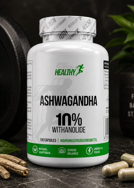 MST - Healthy Ashwagandha 10% Withanolide 120 Kapseln