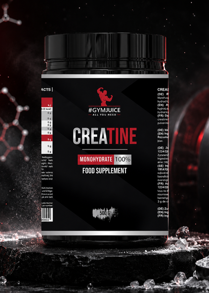 #GYMJUICE Creatine Monohydrate 500g