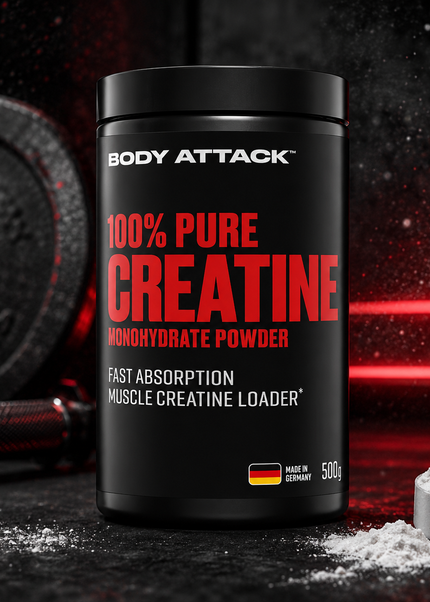 Body Attack 100% Pure Creatine 500g