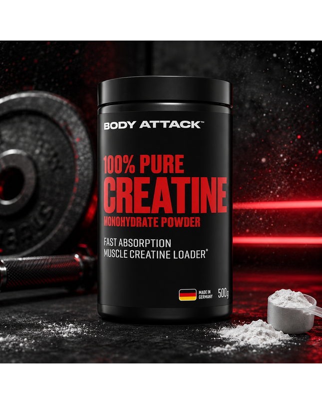 Body Attack 100% Pure Creatine 500g