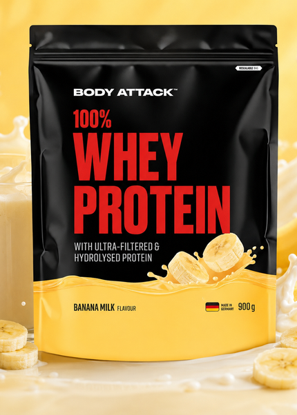 Body Attack 100% Whey Protein 900g
