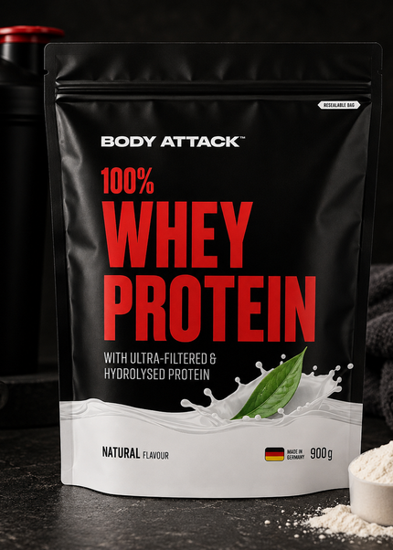 Body Attack 100% Whey Protein 900g