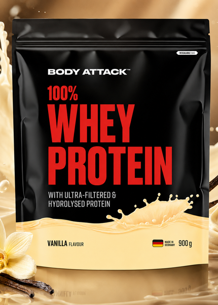 Body Attack 100% Whey Protein 900g