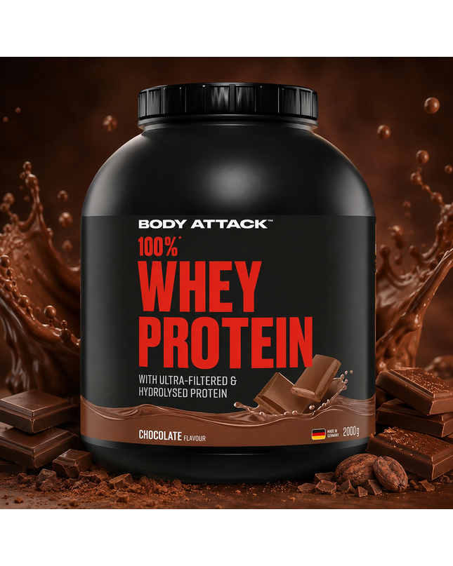 Body Attack 100% Whey Protein 2000g