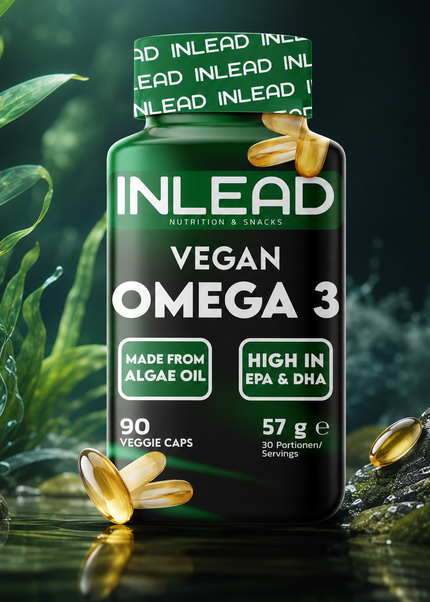 INLEAD Vegan Omega 3 - 90 Kapseln