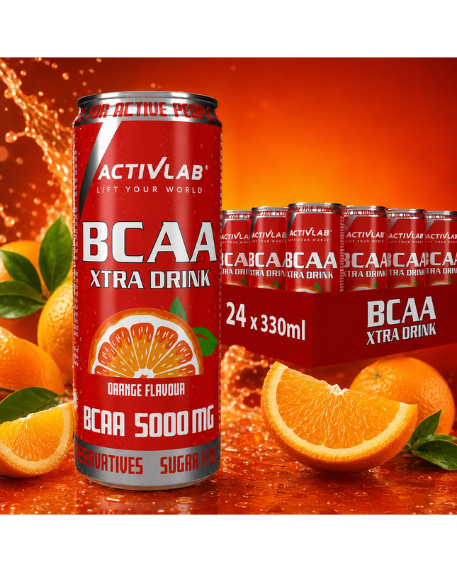 Activlab BCAA Xtra Drink 5000mg (24x330ml)