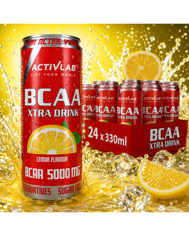 Activlab BCAA Xtra Drink 5000mg (24x330ml)