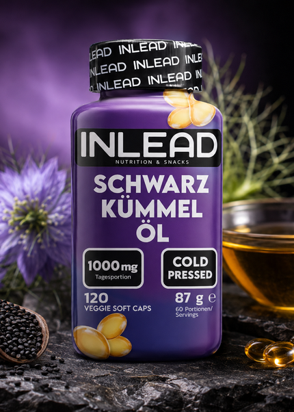 INLEAD Schwarzkümmelöl 120 Kapseln
