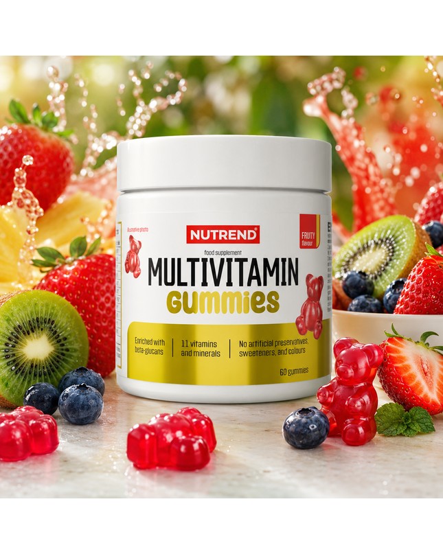 Nutrend Multivitamin Gummies Fruity, 60 Stk.