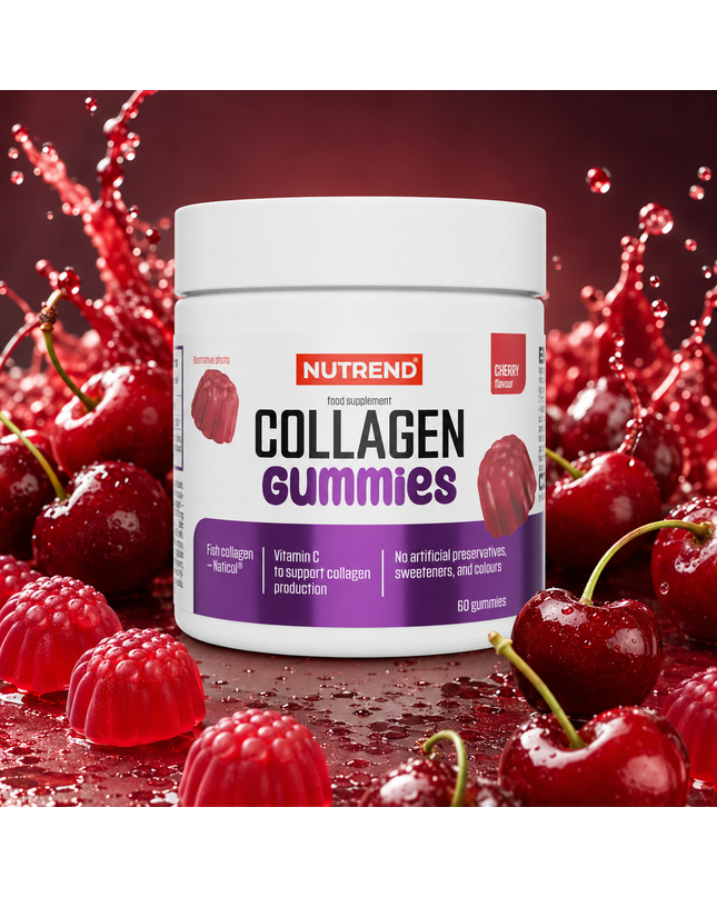 Nutrend Collagen Gummies Kirsche, 60 Stk.