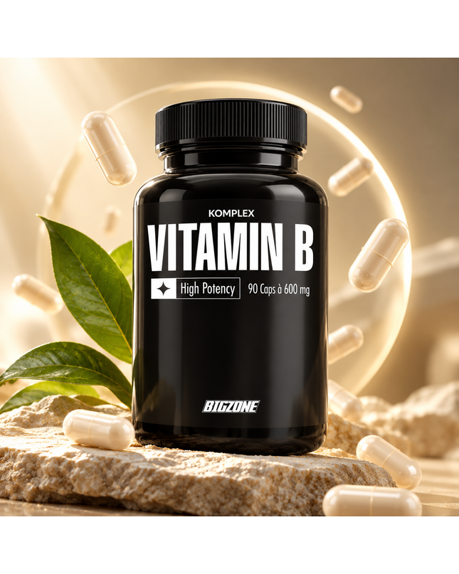 Big Zone Vitamin B Komplex 600mg 90 Kapseln