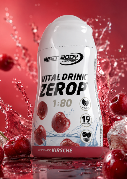 Best Body Vital Drink Flavour Drops 1:80 - 48ml Squeeze Flasche