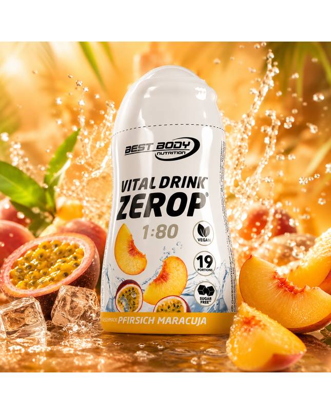 Best Body Vital Drink Flavour Drops 1:80 - 48ml Squeeze Flasche