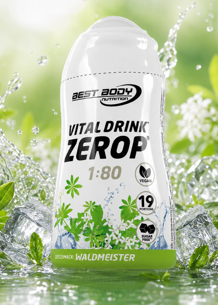 Best Body Vital Drink Flavour Drops 1:80 - 48ml Squeeze Flasche