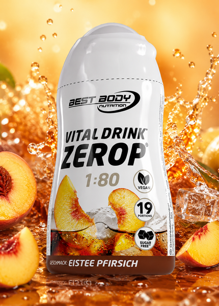 Best Body Vital Drink Flavour Drops 1:80 - 48ml Squeeze Flasche