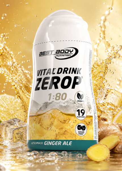 Best Body Vital Drink Flavour Drops 1:80 - 48ml Squeeze Flasche