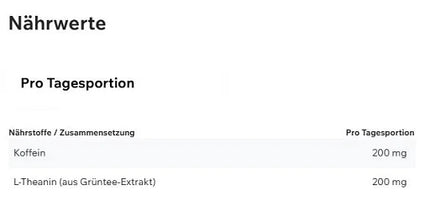 ESN Caffeine  L-Theanine 100 Kapseln