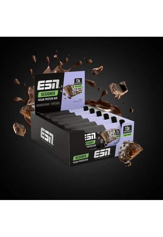 ESN Designer Vegan Protein Bar Box 12x55g