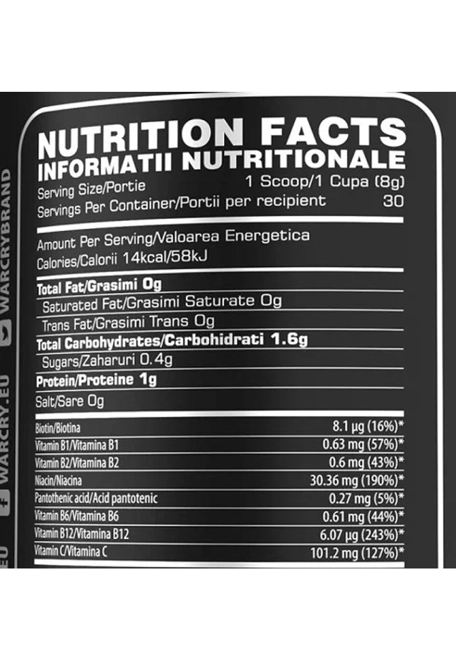 Genius Nutrition Warcry Gaming 240g