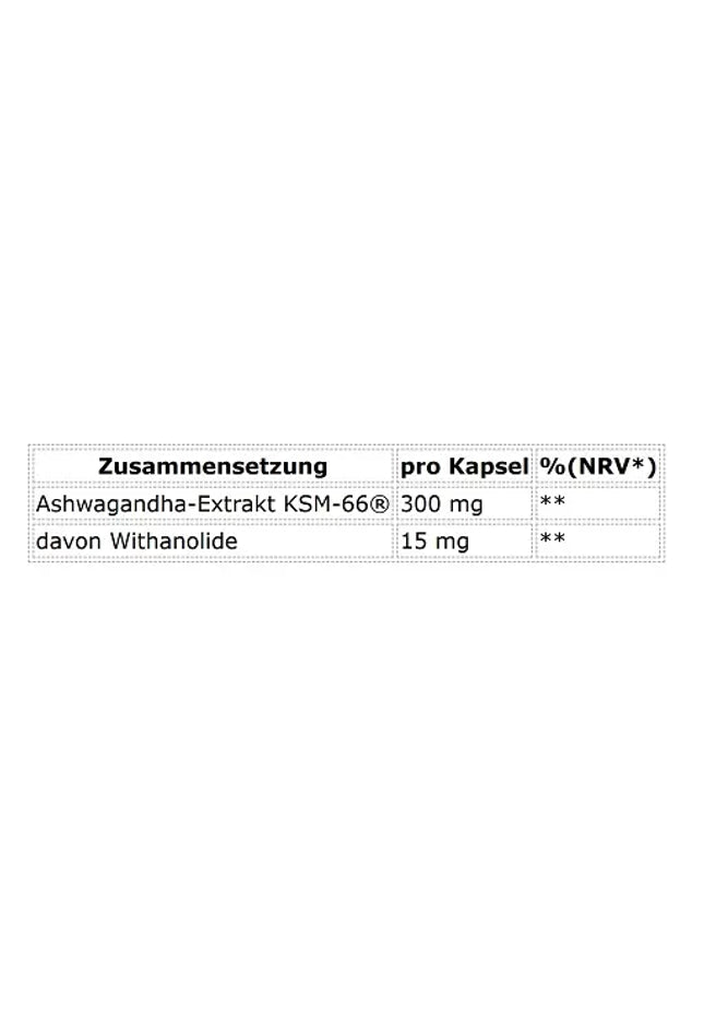 GN Ashwagandha KSM-66® 300mg - 120 Kapseln