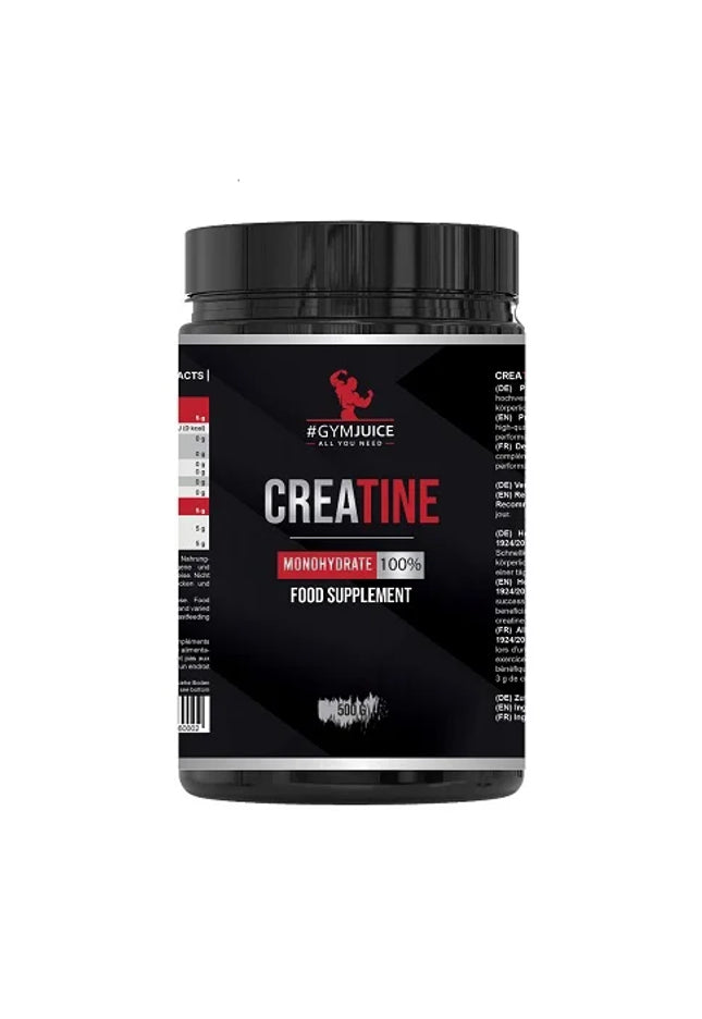 #GYMJUICE Creatine Monohydrate 500g