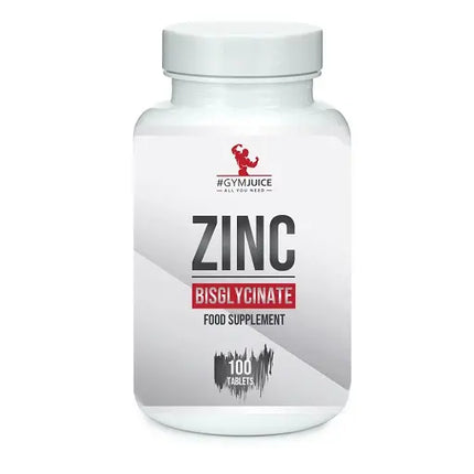 #GYMJUICE ZINC Bisglycinate - 100 Tab