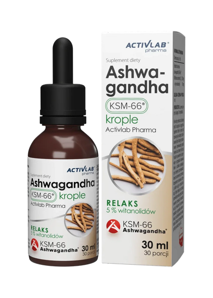 Activlab Ashwagandha KSM-66® Drops 30 ml