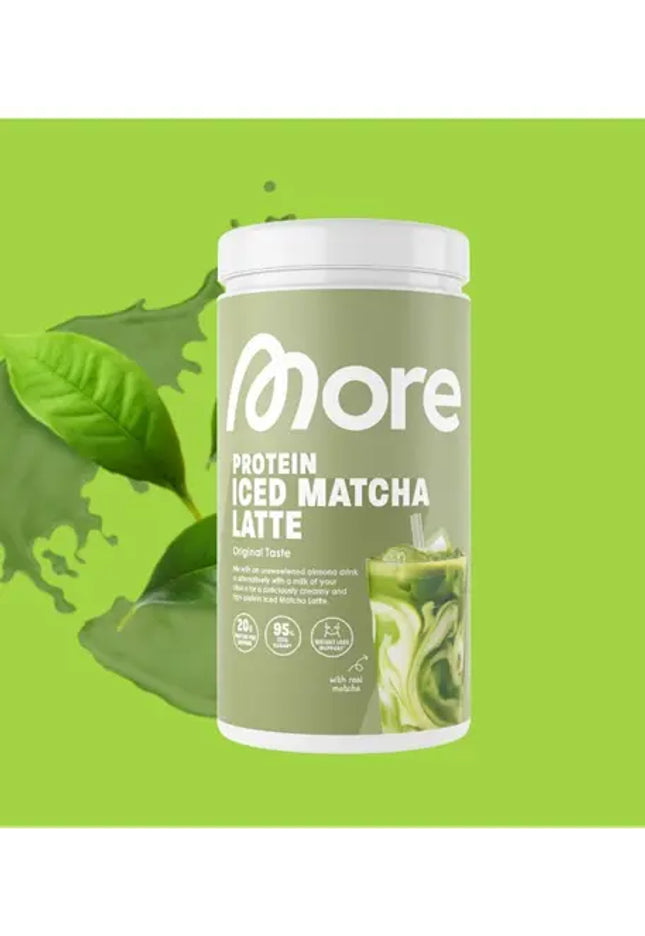 More Nutrition Protein Iced MATCHA LATTE 300g Dose