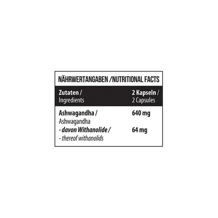 MST - Healthy Ashwagandha 10% Withanolide 120 Kapseln