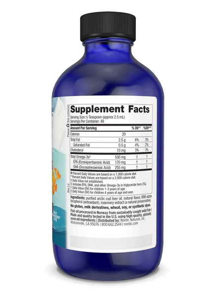 Nordic Naturals Children's DHA Omega 3, Strawberry - 119ml