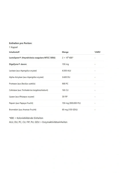 Osavi Digestive enzymes  probiotic 60 Kapseln