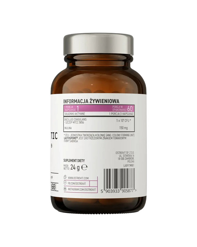 Ostrovit Pharma PRO-60 BIOTIC LactoSpore® 60 Kapseln