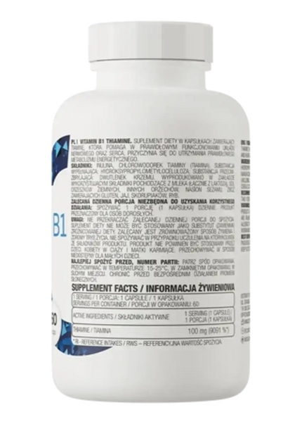 Ostrovit Vitamin B1 Thiamine 60 Kapseln