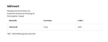 Ostrovit Vitamin B6 P-5-P 60 Kapseln