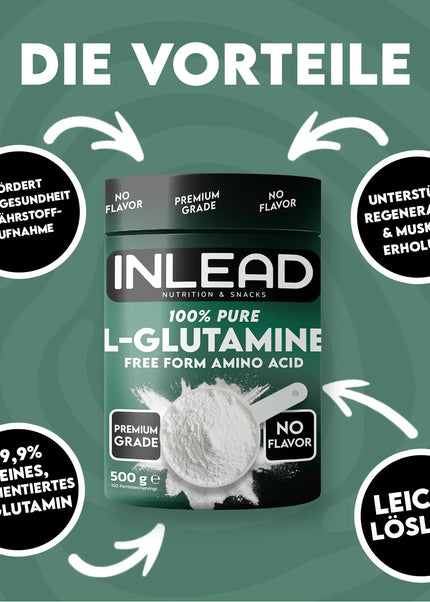 INLEAD L-Glutamine 500g