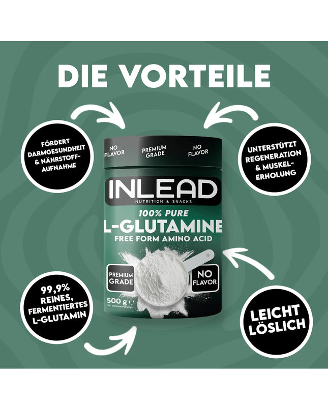 INLEAD L-Glutamine 500g