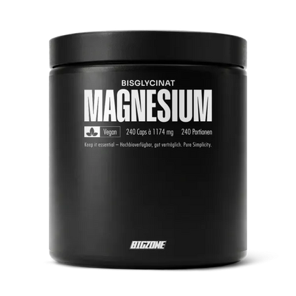 Big Zone Magnesium Bisglycinat 240 Kapseln