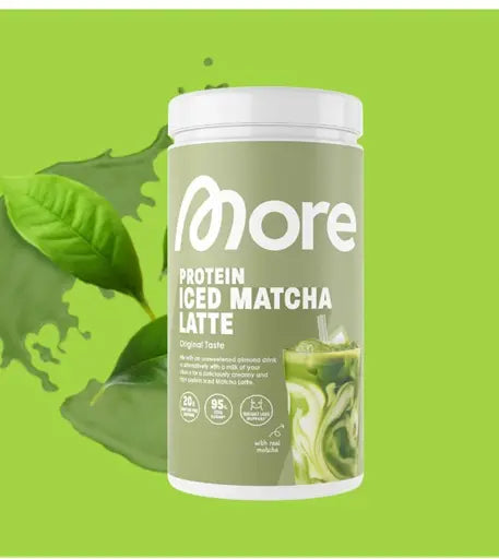 More Nutrition Protein Iced Matcha Latte 500g Dose