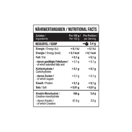MST - Creatin Monohydrate 500g