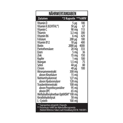 MST - Hair Advanced Formula 60 Kapseln