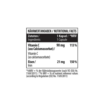 MST - Iron Bisglycinate 60 Caps