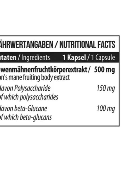 MST - Lion's Mane Mushroom 60 Kapseln