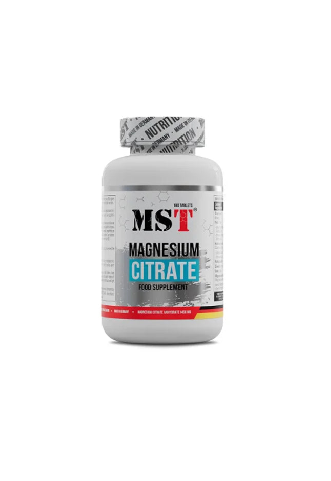 MST - Magnesium Citrat 200mg - 180 Tab