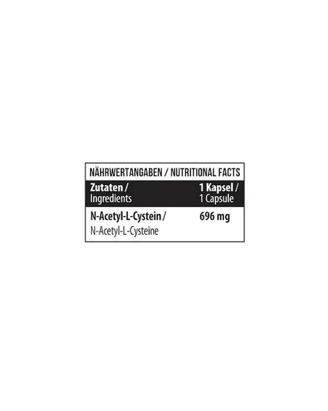 MST - NAC N-Acetyl-L-Cystein 696mg 60 Kapseln