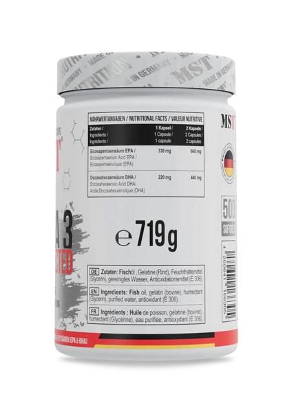 MST - Omega 3 Selected 500 Kapseln